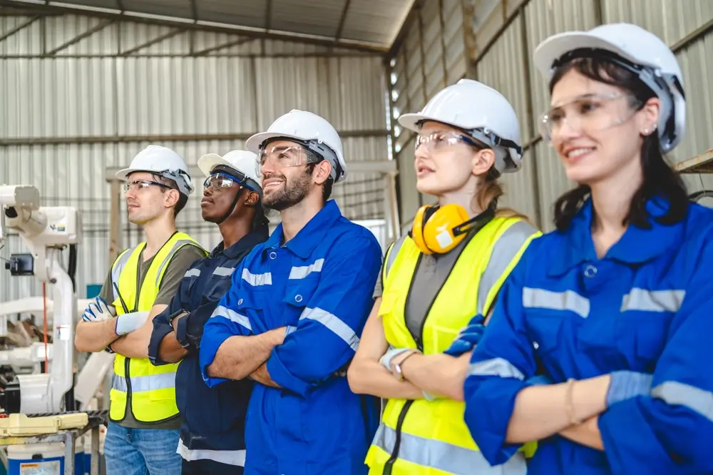 “OSHA training in Brooklyn – workers completing OSHA 10 and 30 certification online”